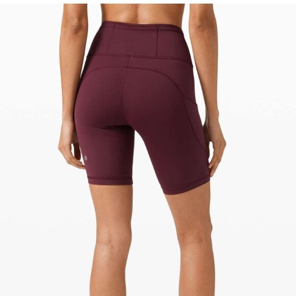 Lululemon Fast and Free Short 8" *Cool Cassis - Picture 6 of 6